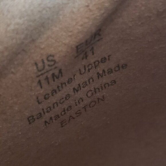 Sam Edelman Easton Perforated Suede Peep Toe Ankle Booties Brown Size Women's 11 - Picture 10 of 12